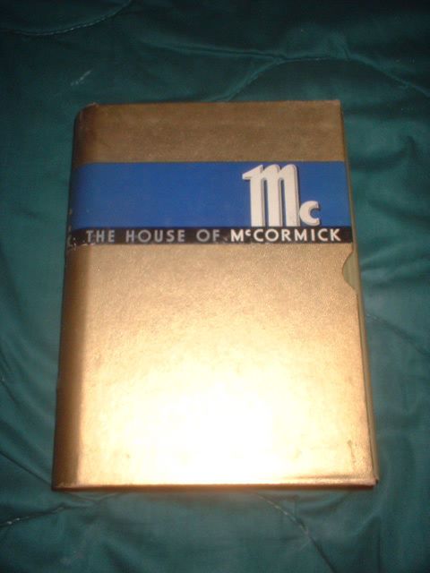 RARE 1938 39 HOUSE OF MCCORMICK BALTO SPICE CO BOOK SET  