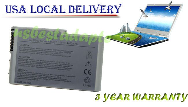 cell DELL LATITUDE D500 D600 D610 500M C1295 BATTERY  