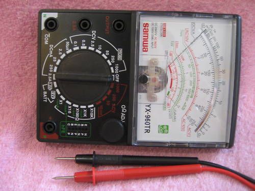 Top Analog Multi Circuit Tester Multimeter Multitester  