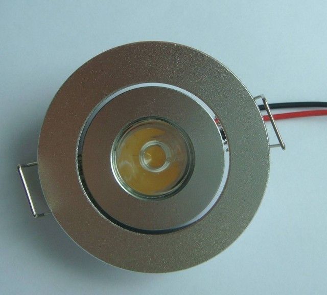 pc 1W white High Power LED Ceiling Down Light Recessed Lamp 85 265V 