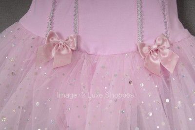 NWT Popatu by Posh Intl Princess Tutu Leotard Dress 6X  