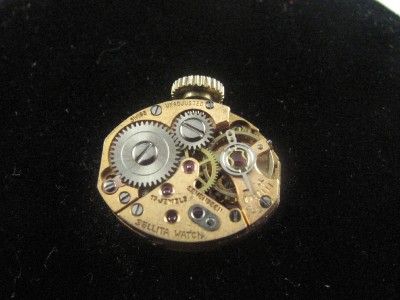 VINTAGE LADIES SELLITA WATCH CO 17J WRISTWATCH MOVEMENT  