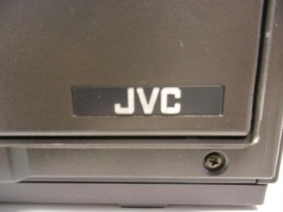 JVC BR S411UB Video Cassette Recorder Dockable Professional VHS Used 