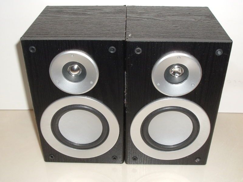 AS IS Pair of Insignia NS ES6111 Shelf Speakers  