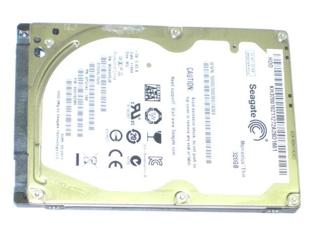 SEAGATE ST320LT020 320GB SATA LAPTOP HARD DRIVE  