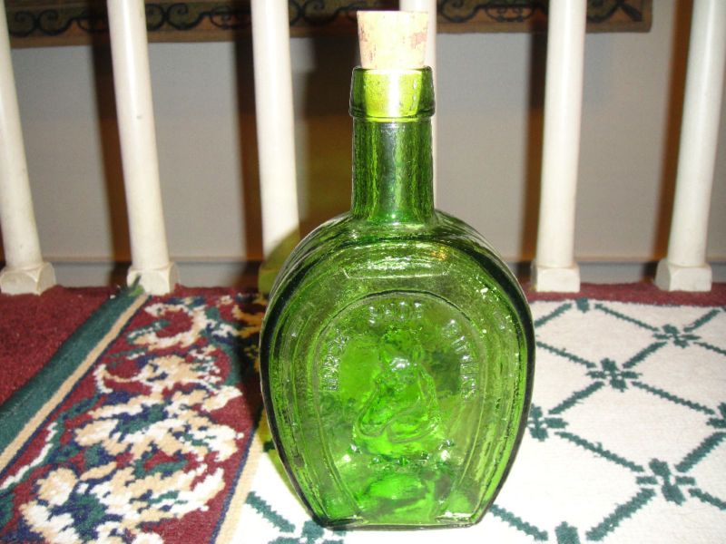 Wheaton Horse Shoe Bitters Medicine Co. Green Bottle  