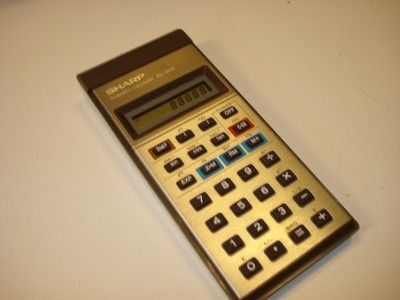 VINTAGE SHARP SCIENTIFIC EL 503 POCKET CALCULATOR  