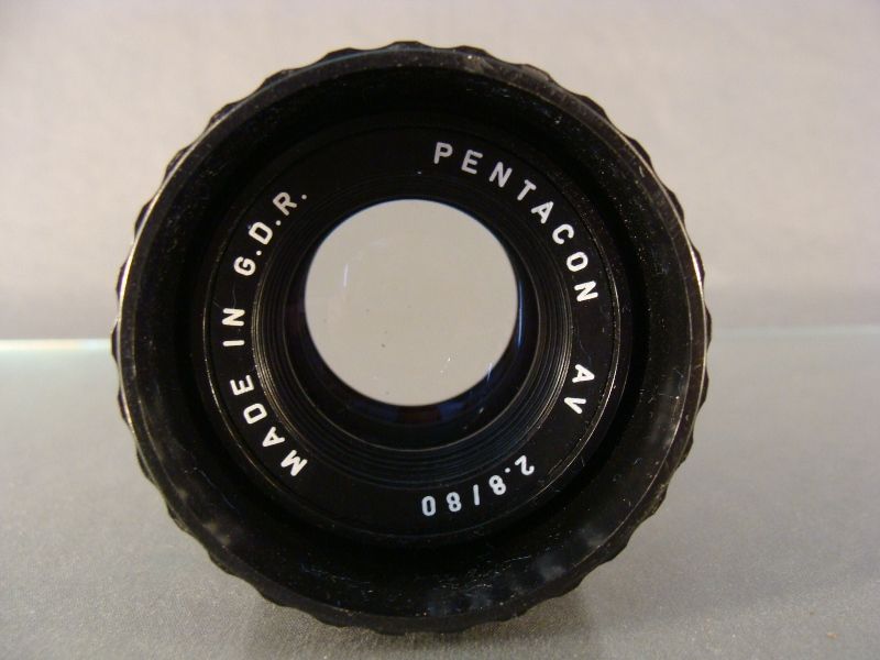 1970s VINTAGE GERMAN PENTACON AV 2.8/80 PROJECTION LENS  