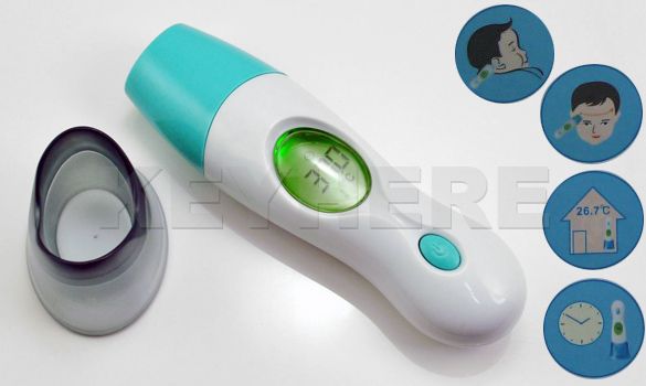 Baby/Adult Digital 4 in 1 Forehead Ear Infrared Thermometer Multi 