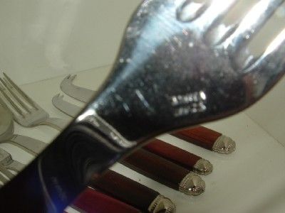 Mariposa Scof France flatware plus serving pieces (8)  