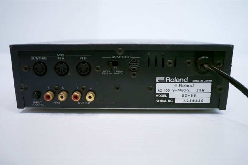 ROLAND SC 88 Sound Canvas Synth module    