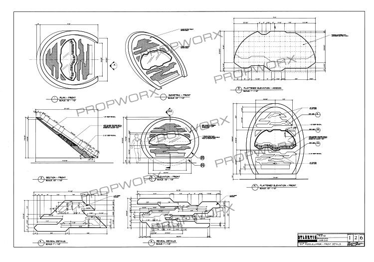 Stargate Atlantis Puddle Jumper Blueprints  