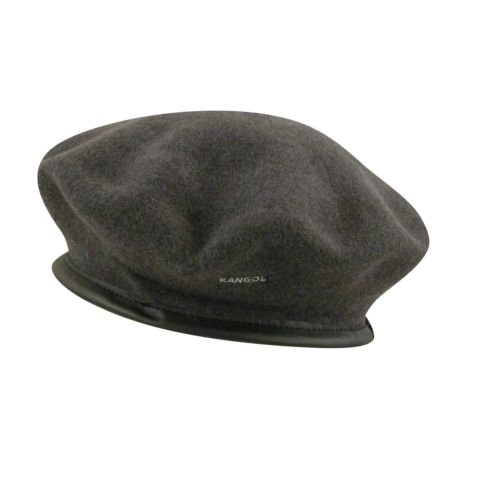 Grey Kangol Wool Monty Beret Cap Style 0248HT  