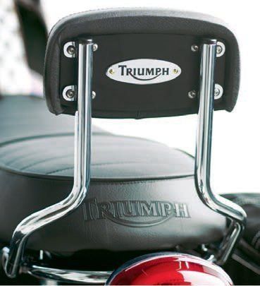 TRIUMPH BONNEVILLE/T100 HIGH SISSY BAR BACKREST KIT  