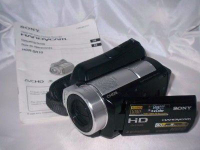 Sony Handycam SR10 40 GB Camcorder   Black 718122506835  