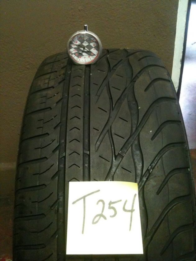 215 55 17 GOODYEAR EAGLE GT 94V 5/32 #T254  