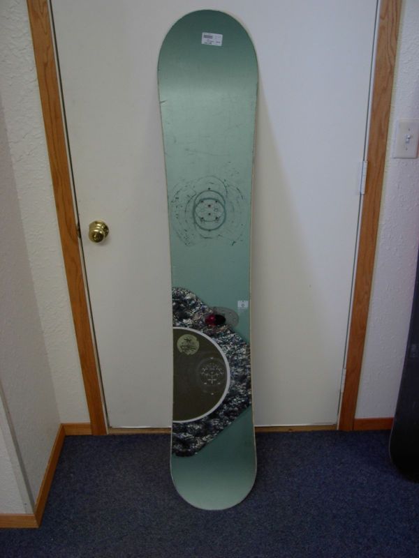 160 Burton Custom clash bullet Deuce Rocker snowboard  