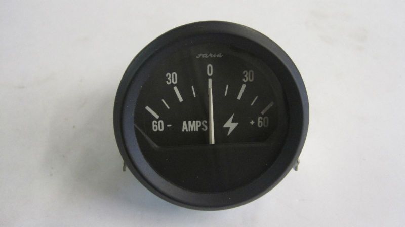 Murphy Switch 60 0 60 Electric Ammeter +/ 60 Amps Gage  