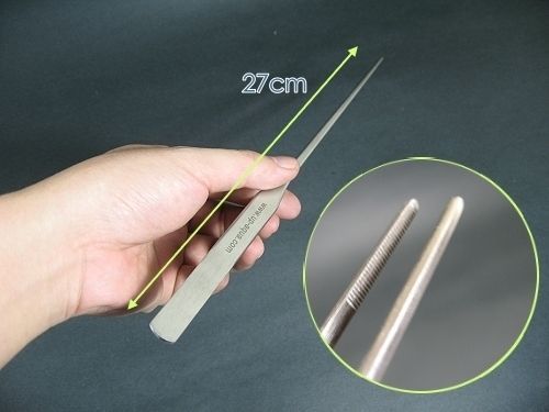 aquarium STAINLESS PLANT TWEEZERS for live plant pet  