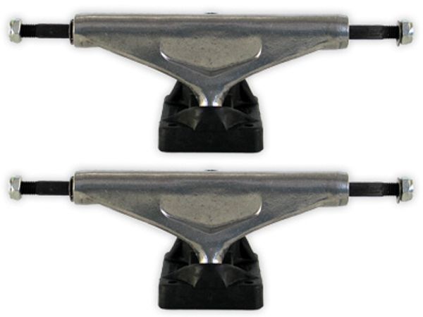 NOS Gullwing Slick 850 8.5 Skateboard Trucks SILVER/BLACK  