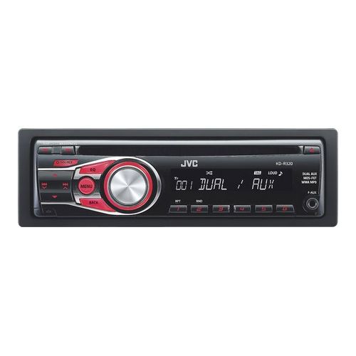 JVC KDR320 KD R320 CD Receiver with Dual AUX  