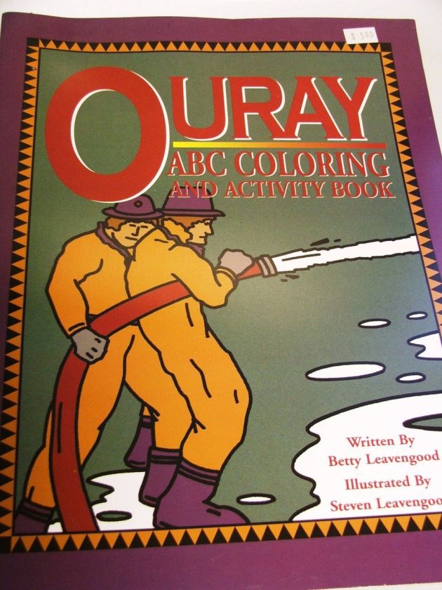 OURAY COLORADO ABC COLORING & ACTIVITY BOOK  