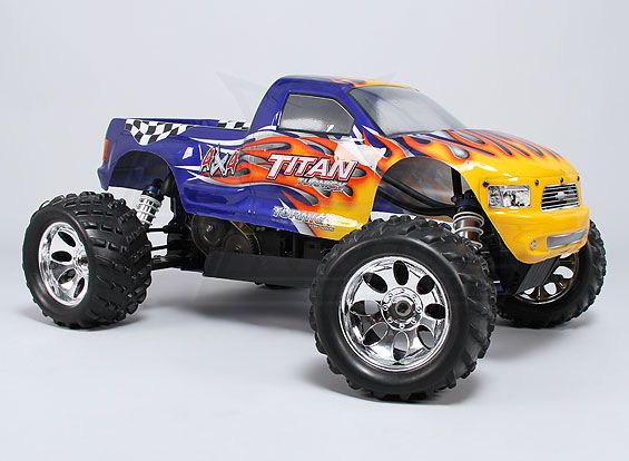 RC Turnigy Titan 1/5 Scale 28CC Monster Truck ID21180  