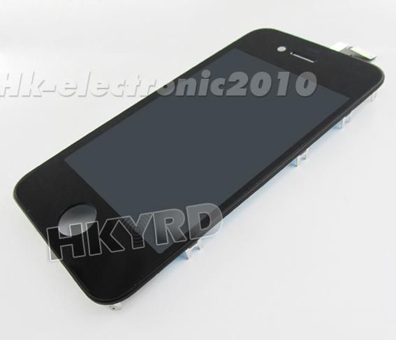 Black Touch Digitizer&LCD Display Assembly iphone 4G  