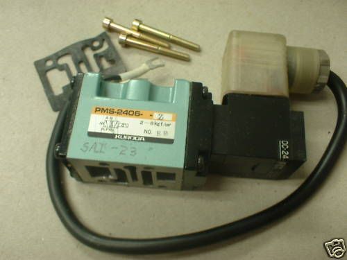 KURODA PMS 2406 PMS2406 Z 5 PORT SOLENOID VALVE BOX#48  