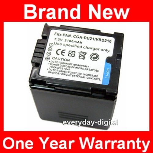 8Hr Battery for DZ BP07PW HITACHI DZ HS500A DVD Camera  