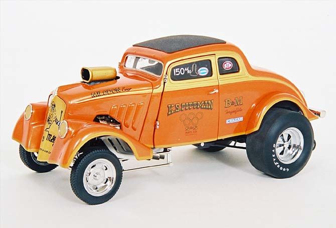   18 1933 Willys Gasser K.S. Pittman   Ltd. Ed. of 1750 diecast car