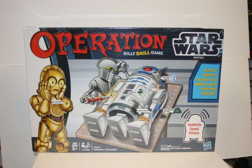 STAR WARS OPERATION BOARD GAME NEW IN BOX  