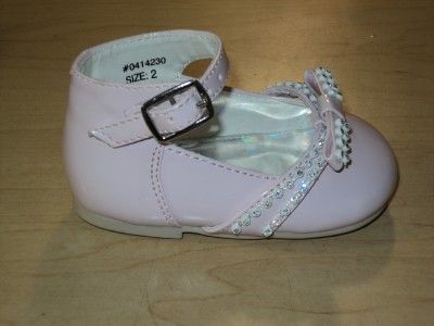 Baby Girls Pink Patent Leather Dress Shoes/ Size 3  