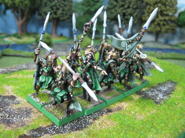 Warhammer DPS painted Wood Elf Eternal Guard WE013  