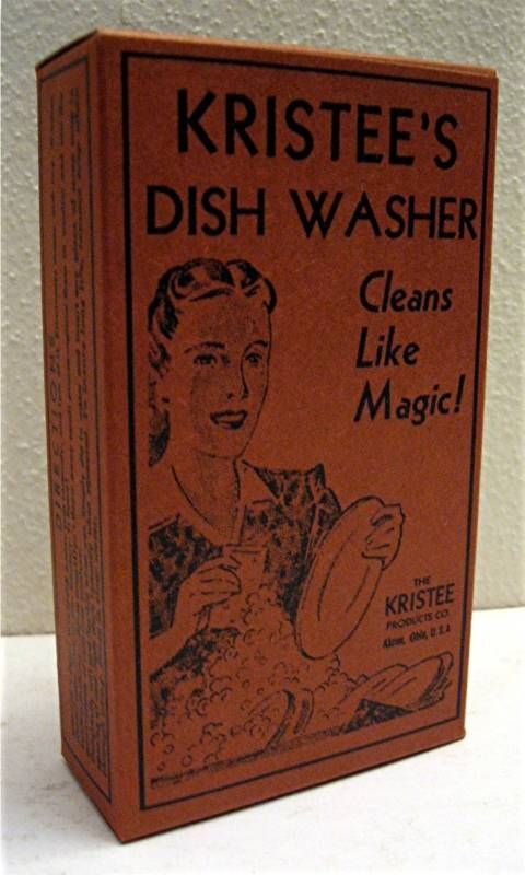 Kristees Dish Washer Akron Ohio Rustic Wood Box Sign  