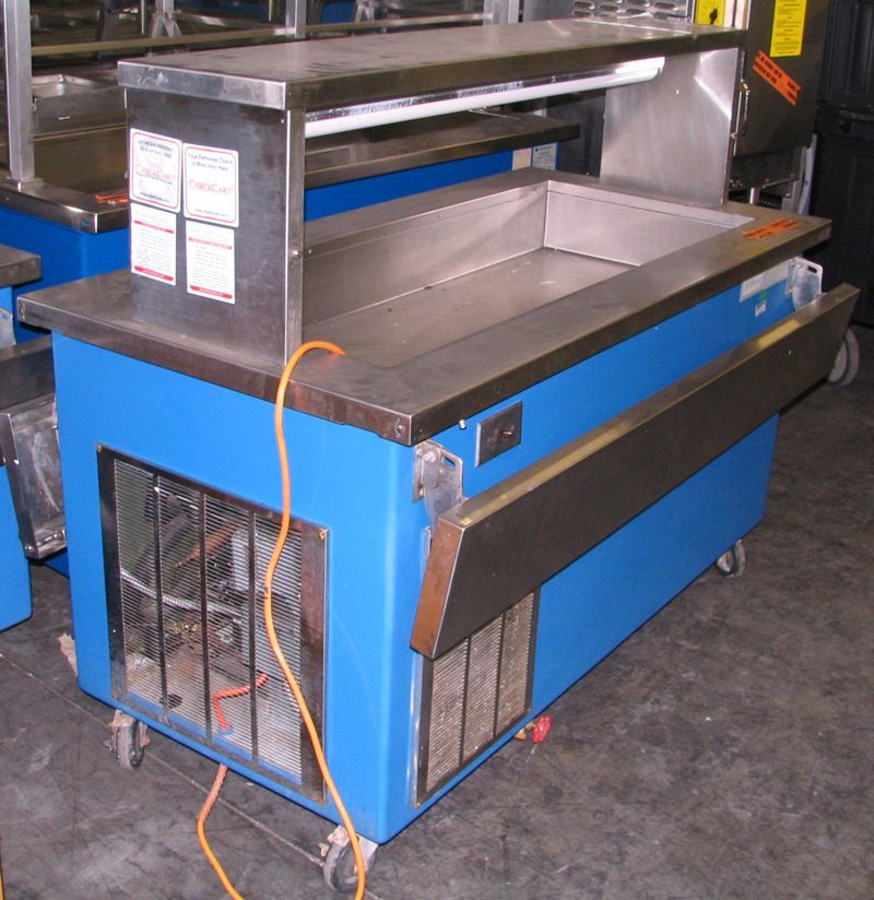   Refrigerated Serving Counter, Salad Bar, Cold Pan, Restaurant, Line