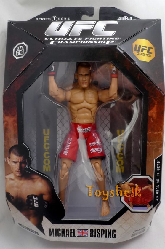 UFC Legends s1 MICHAEL BISPING action figure Jakks  