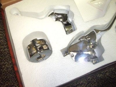 ULTIMA CHROME HANDLEBAR CONTROL SET FOR ALL HARLEY DAVIDSON Models 