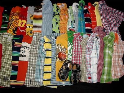   BABY TODDLER BOY SPRING SUMMER CLOTHES 3T 4T YEARS LOT OUTFITS  