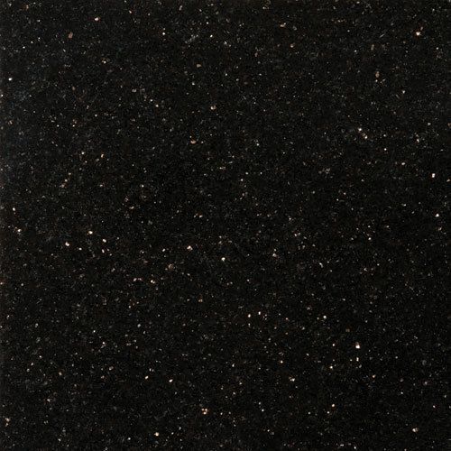 Granite Tile Emser Galaxy Black Polished 12 x 12  