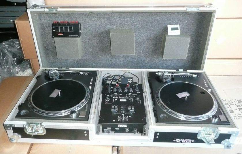 Technics SL 1210 MKII Turntable SL 1200 MK2 (TWO) + RANE TTM 54 