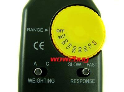 New 7 Range Sound Level Audio Noise Meter Decible DB E2  