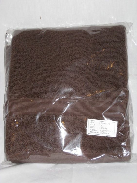 Pottery Barn Espresso Classic Bath Mat Rug 21x34 NEW  