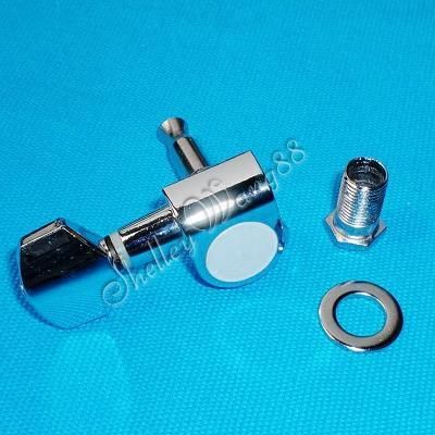 Telecaster Stratocaster Chrome Tuning Keys Pegs Set  