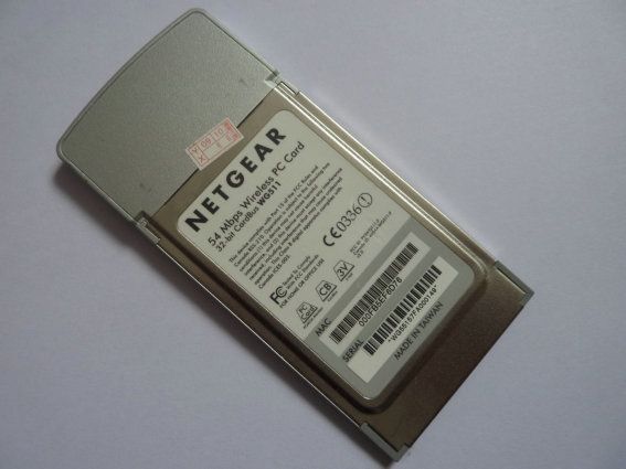 Netgear WG511 802.11g Wireless PCMCIA Notebook Adapter  