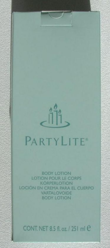 PartyLite Agave Nectar Body Lotion Escentials New Party  