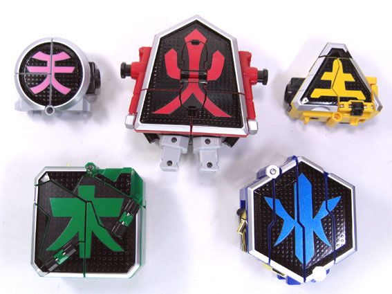 Power Rangers Samurai Sentai Shinkenger DX Shinken Oh Super Megazord 