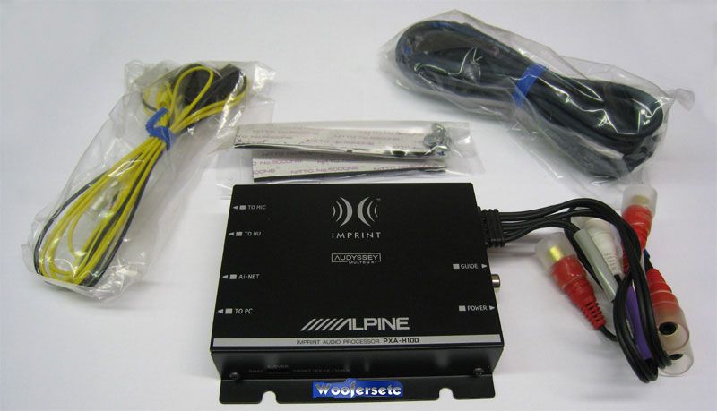 NEW ALPINE PXA H100 IMPRINT AUDIO SOUND PROCESSOR  