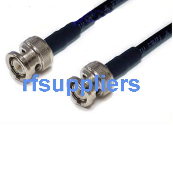 BNC Male to BNC Male Wireless Antenna Cable KRS195 1M  