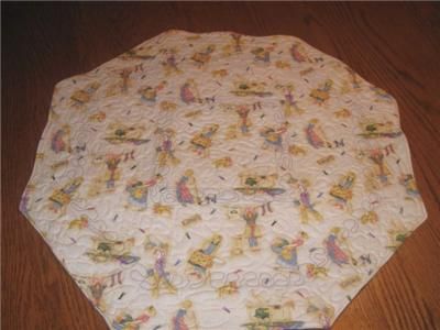 Handmade Table Runner Topper summer mom laundry vintage  